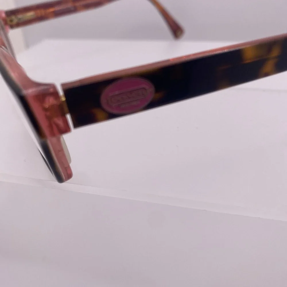 Coach Eyeglasses Women FRAME ONLY HC6040 Brooklyn 52-16-135 Tortoise Pink 005